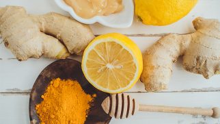 Lemon, Honey & Tumeric are all medicinal foods.